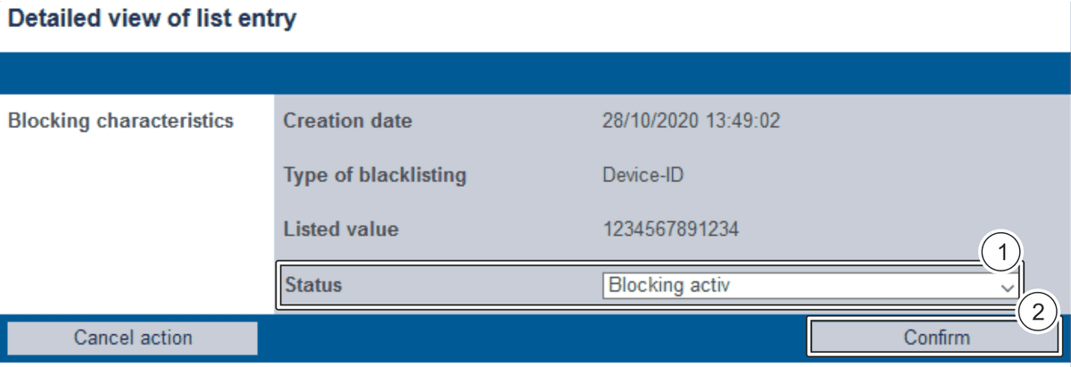 COO 6505 1000 9 5039019